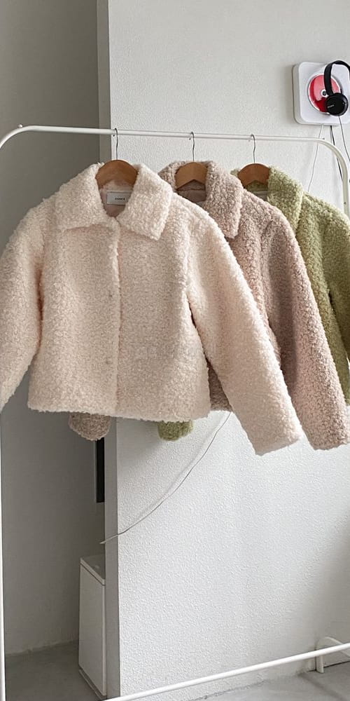 ASHER - Korean Children Fashion - #Kfashion4kids - Fluffy Jacket