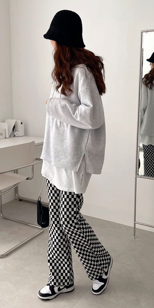 ASHER - Korean Children Fashion - #Kfashion4kids - Checker Board Pants