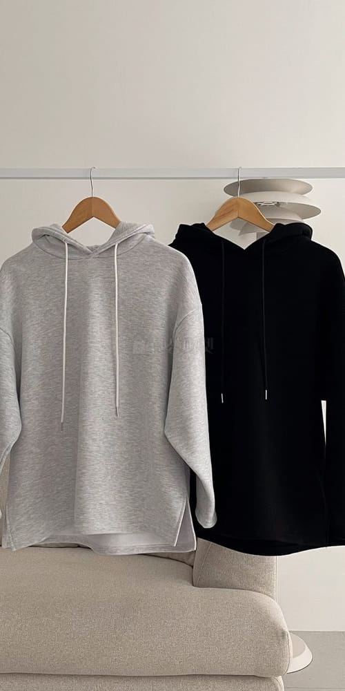 ASHER - Korean Children Fashion - #Kfashion4kids - Fleece Hoody Long  - 4