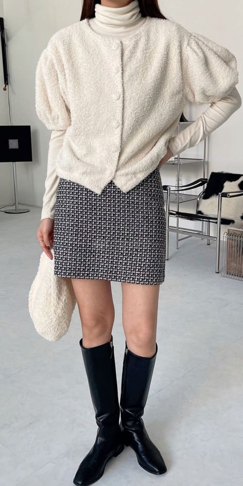 ASHER - Korean Children Fashion - #Kfashion4kids - Twid Skirt