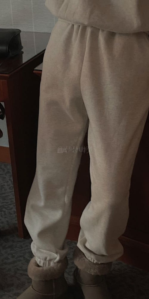 ATTHISMOMENT - Korean Children Fashion - #Kfashion4kids - Fleece Jogger Pants - 3