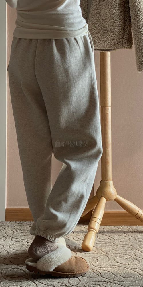 ATTHISMOMENT - Korean Children Fashion - #Kfashion4kids - Fleece Jogger Pants - 8