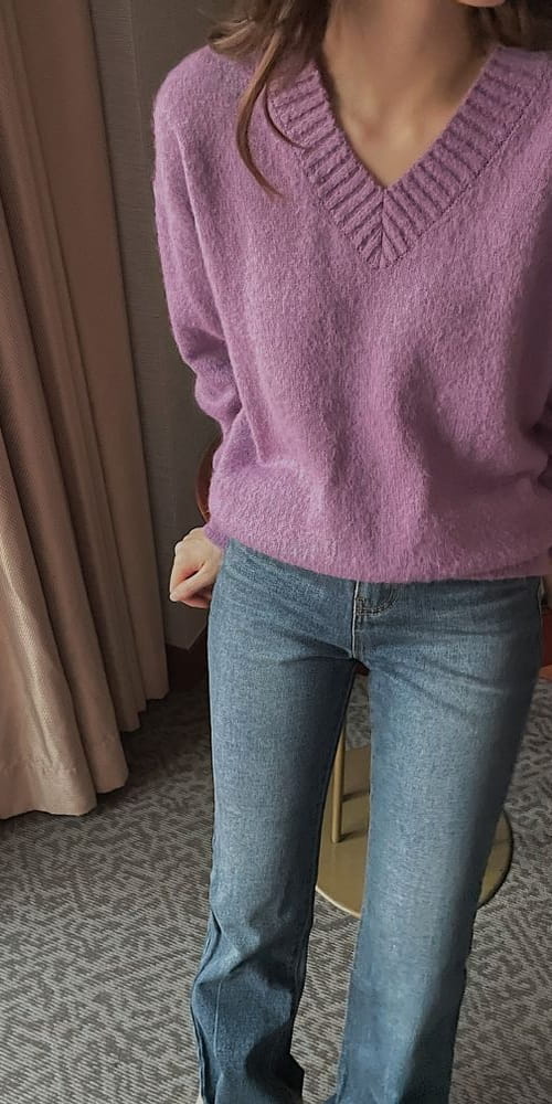 ATTHISMOMENT - Korean Children Fashion - #Kfashion4kids - Brush Knit Tee - 8