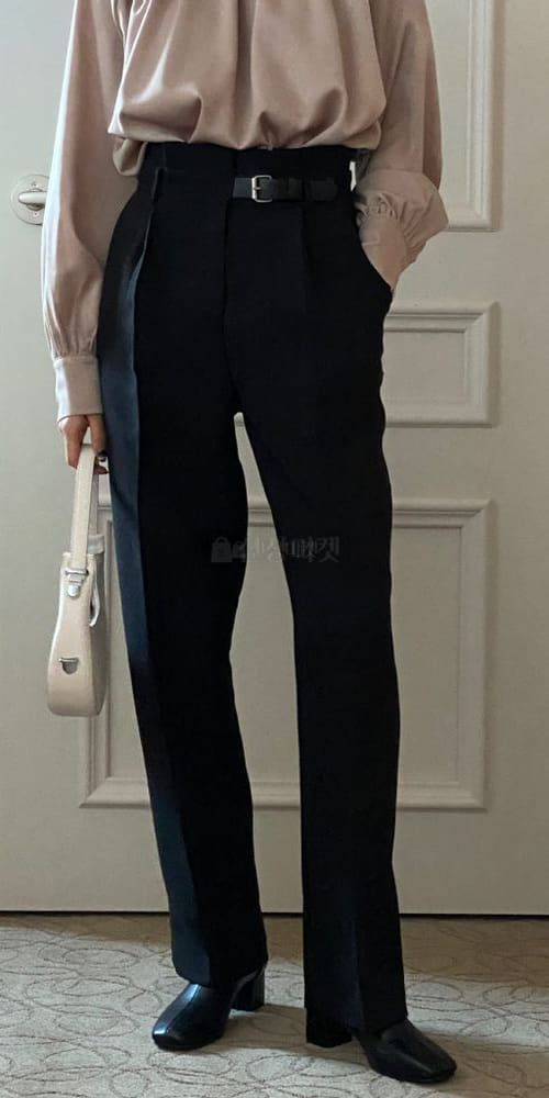 ATTHISMOMENT - Korean Children Fashion - #Kfashion4kids - Buckle Pants - 3
