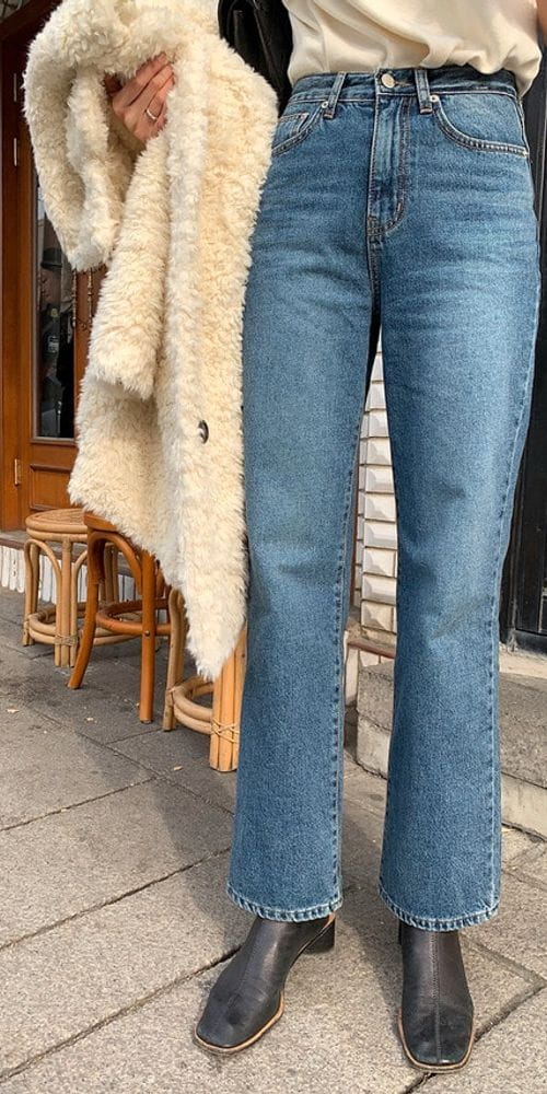 ATTHISMOMENT - Korean Children Fashion - #Kfashion4kids - Fleece Jeans