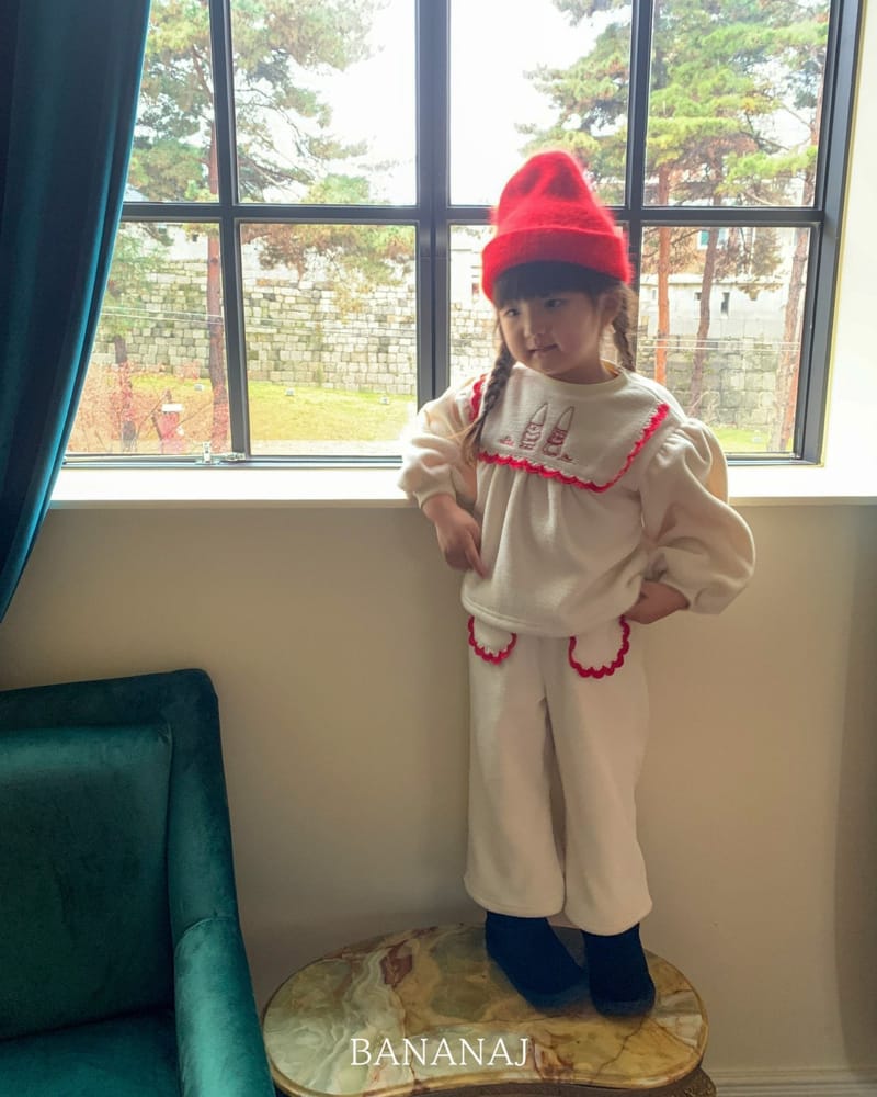 BANANA J - Korean Children Fashion - #Kfashion4kids - Cha Cha Top Bottom Set - 4