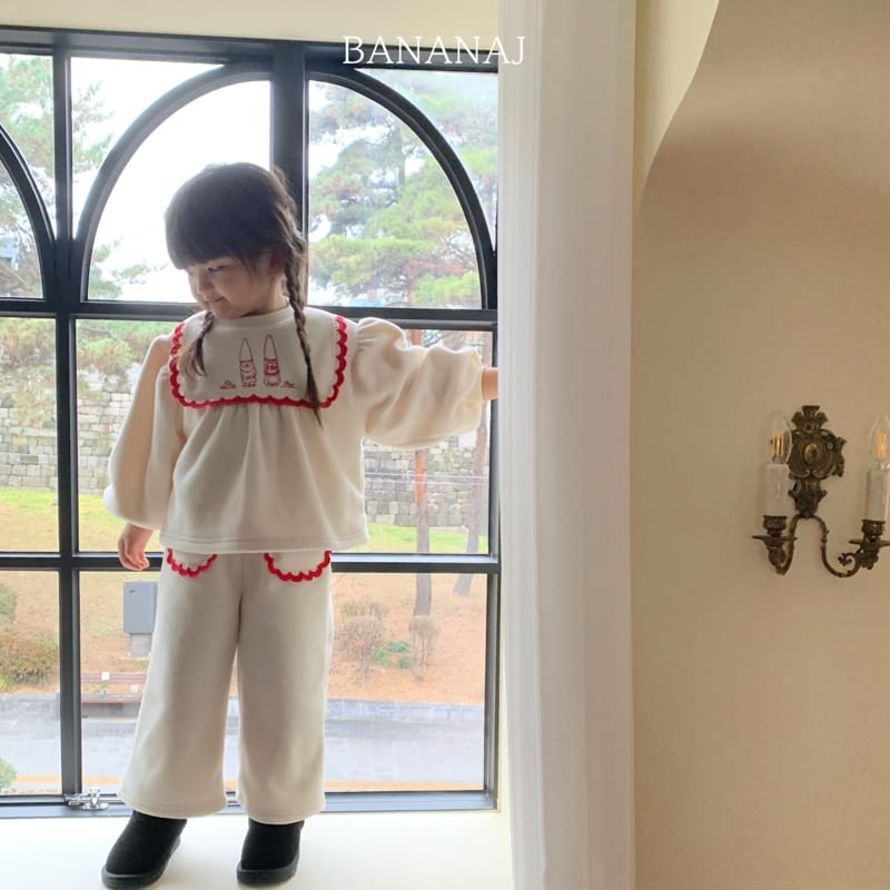 BANANA J - Korean Children Fashion - #Kfashion4kids - Cha Cha Top Bottom Set - 8