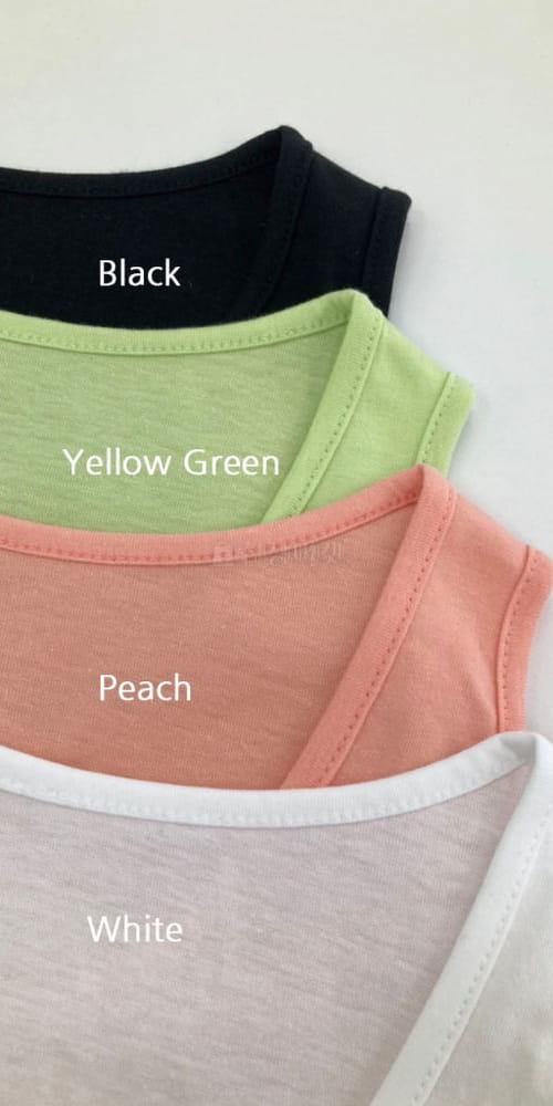 BBOD - Korean Children Fashion - #Kfashion4kids - Shureal Rappa Sleeveless Tee - 4
