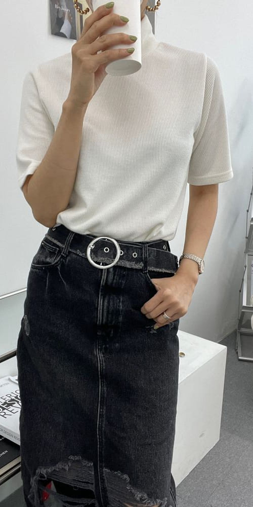 BBOD - Korean Children Fashion - #Kfashion4kids - Soft Rib Turtleneck Tee - 2