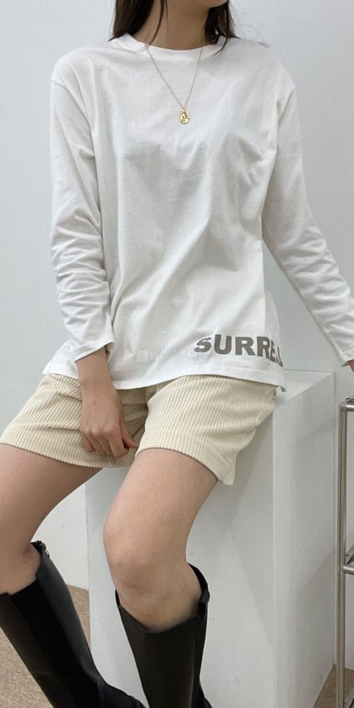 BBOD - Korean Children Fashion - #Kfashion4kids - Shureal Slit Long Sleeves Tee - 2