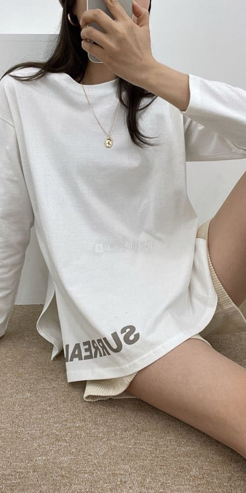 BBOD - Korean Children Fashion - #Kfashion4kids - Shureal Slit Long Sleeves Tee - 3