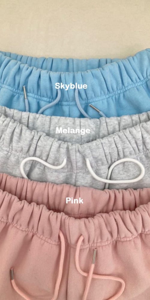 BBOD - Korean Children Fashion - #Kfashion4kids - Fleece Sweatshirt Jogger Pants Set - 3