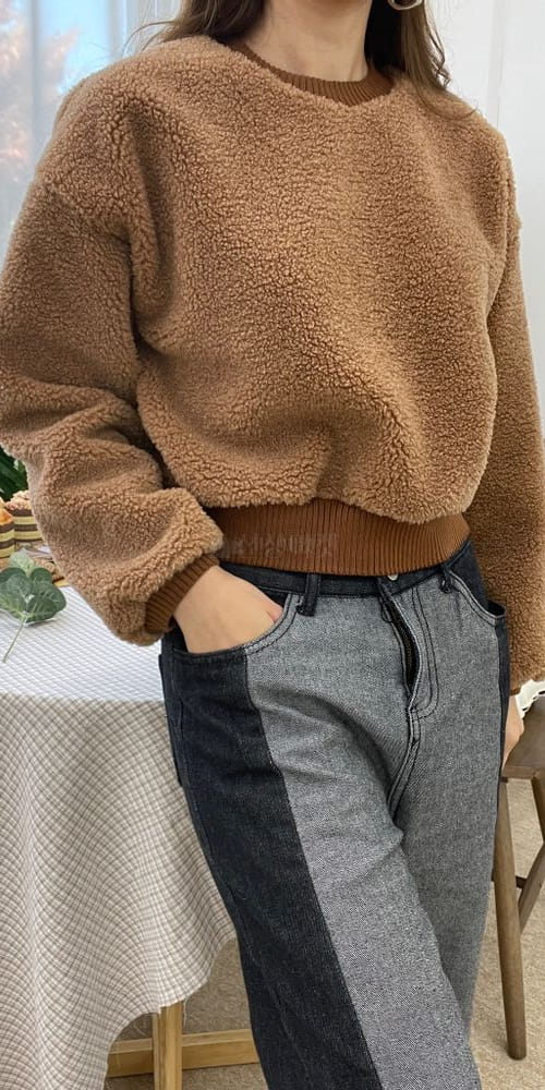 BBOD - Korean Children Fashion - #Kfashion4kids - Cozy Fluffy Sweatshrit - 2