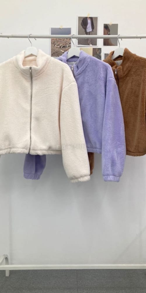 BBOD - Korean Children Fashion - #Kfashion4kids - Snow Flower Zip-up - 4