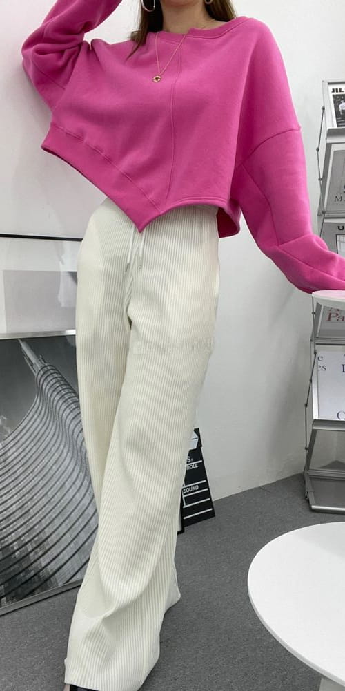 BBOD - Korean Children Fashion - #Kfashion4kids - Slit Sweatshirt - 2