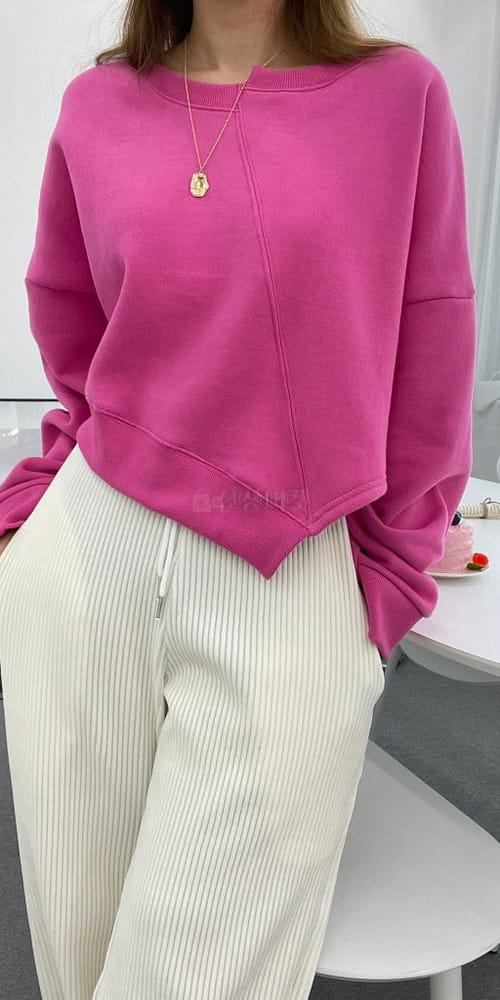 BBOD - Korean Children Fashion - #Kfashion4kids - Slit Sweatshirt - 4