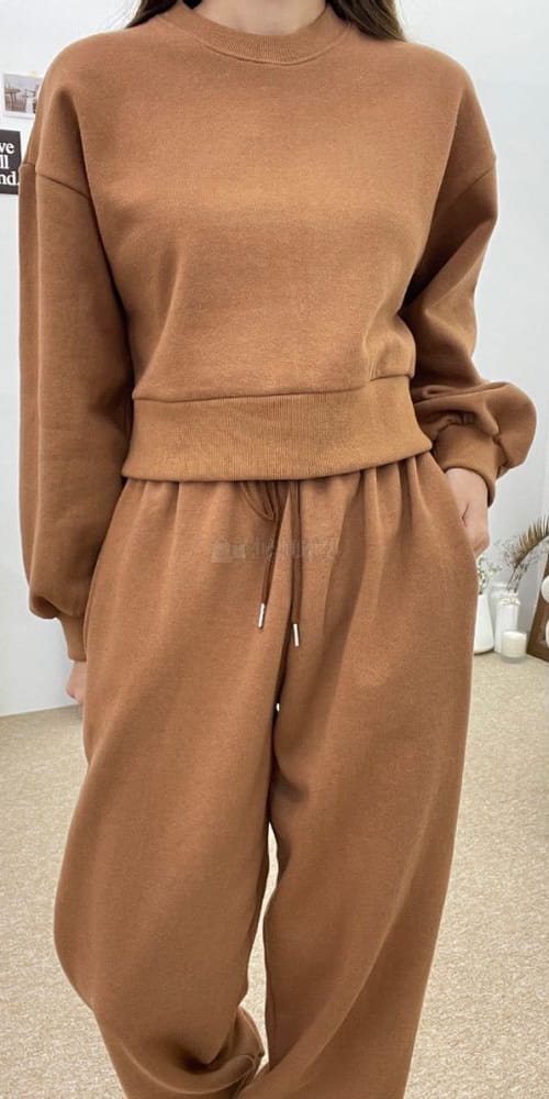 BBOD - Korean Children Fashion - #Kfashion4kids - Hoody Zip-up Sweatshirt Jogger Pants Set