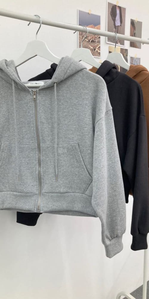 BBOD - Korean Children Fashion - #Kfashion4kids - Hoody Zip-up Sweatshirt Jogger Pants Set - 2