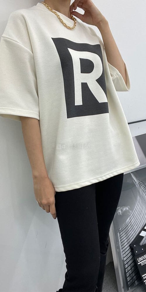BBOD - Korean Children Fashion - #Kfashion4kids - Fleece R Short Sleeves Tee - 2