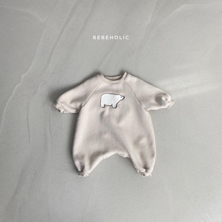 BEBE HOLIC - Korean Children Fashion - #Kfashion4kids - White Bear Bodysuit - 7