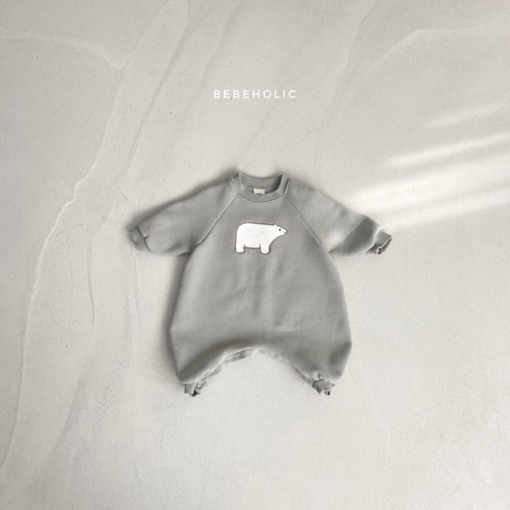 BEBE HOLIC - Korean Children Fashion - #Kfashion4kids - White Bear Bodysuit - 8