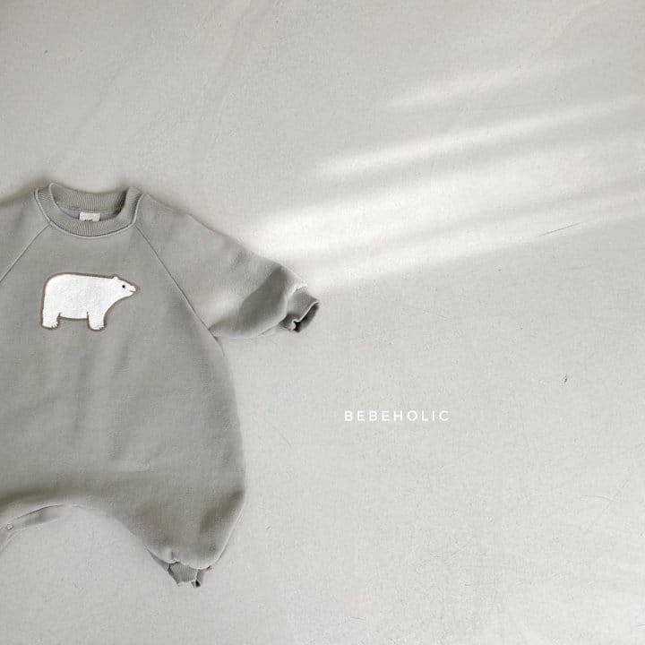 BEBE HOLIC - Korean Children Fashion - #Kfashion4kids - White Bear Bodysuit - 9