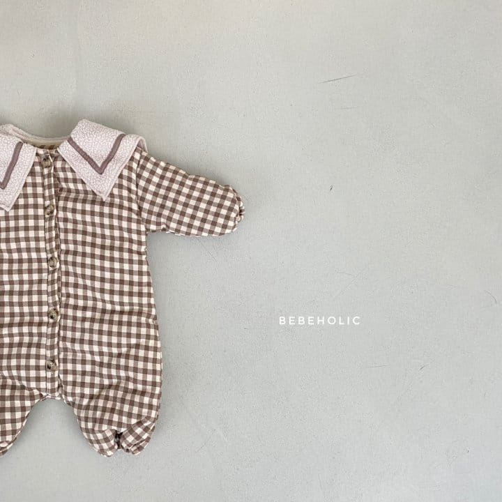 BEBE HOLIC - Korean Children Fashion - #Kfashion4kids - Check Padding Bodysuit - 10