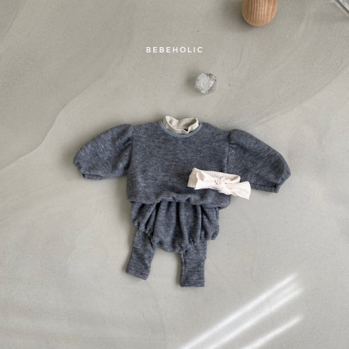 BEBE HOLIC - Korean Children Fashion - #Kfashion4kids - Puff Balloon Top Bottom Set - 5
