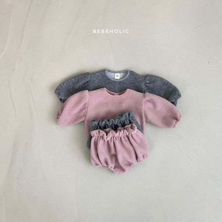 BEBE HOLIC - Korean Children Fashion - #Kfashion4kids - Puff Balloon Top Bottom Set - 7