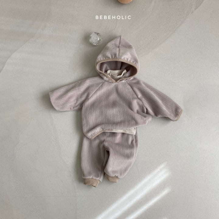 BEBE HOLIC - Korean Children Fashion - #Kfashion4kids - Chou Cream Top Bottom Set - 3