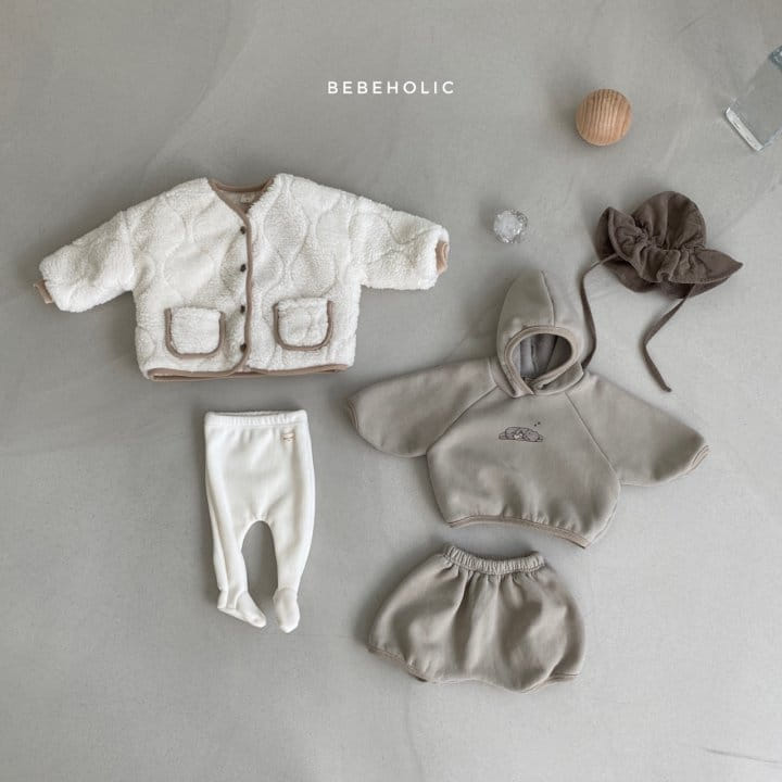 BEBE HOLIC - Korean Children Fashion - #Kfashion4kids - Rabbit Top Bottom Set - 3