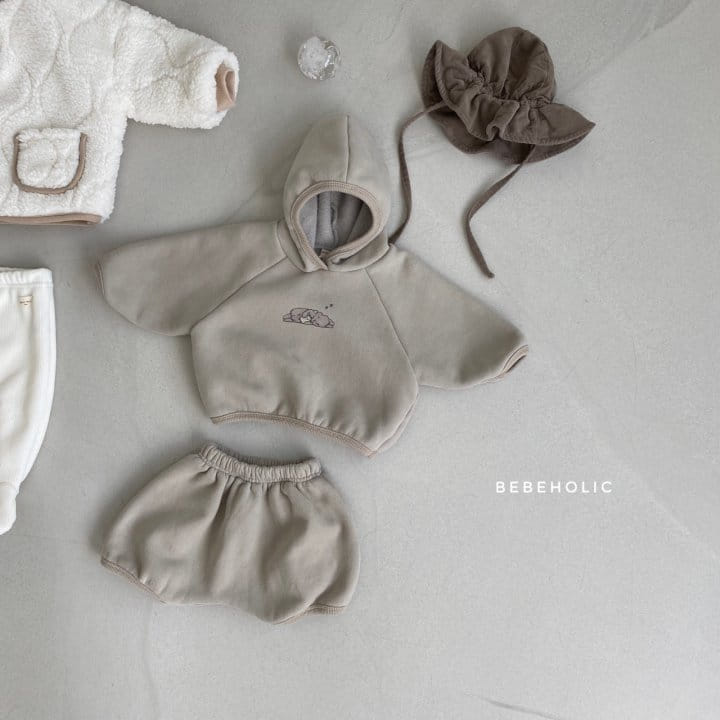 BEBE HOLIC - Korean Children Fashion - #Kfashion4kids - Rabbit Top Bottom Set - 4