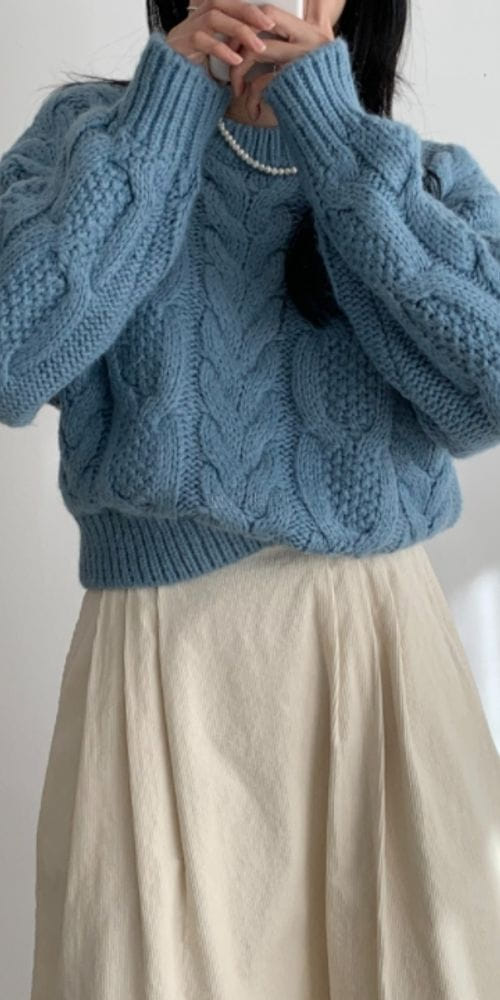 BETTER - Korean Children Fashion - #Kfashion4kids - Cable Twist Knit