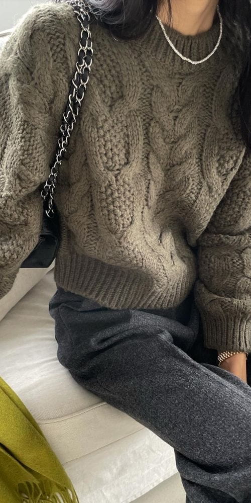 BETTER - Korean Children Fashion - #Kfashion4kids - Cable Twist Knit - 2