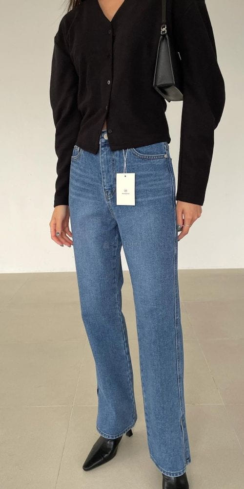 BETTER - Korean Children Fashion - #Kfashion4kids - Sear Slit Jeans - 4
