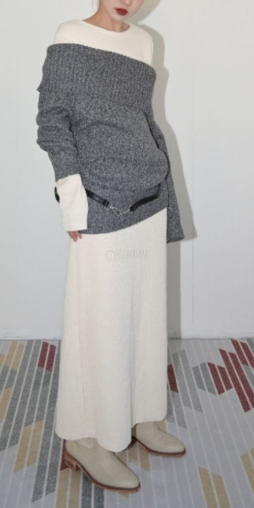 BETTER - Korean Children Fashion - #Kfashion4kids - Chuing Rib One-piece - 2