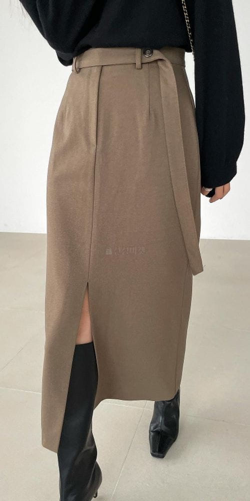 BETTER - Korean Children Fashion - #Kfashion4kids - Martin Belt Skirt