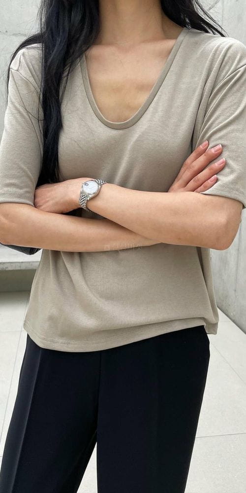 BETTER - Korean Children Fashion - #Kfashion4kids - Mable Fleece Short Sleeves Tee