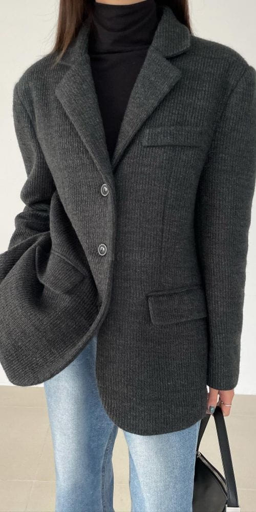 BETTER - Korean Children Fashion - #Kfashion4kids - Knitting Quilting Jacket