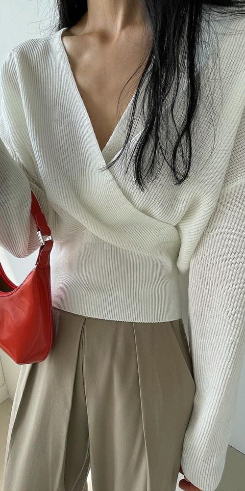 BETTER - Korean Children Fashion - #Kfashion4kids - Wrap Nijou Knit - 2