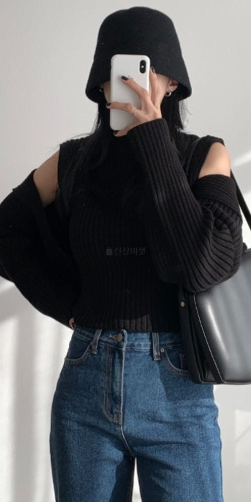 BETTER - Korean Children Fashion - #Kfashion4kids - Rib Bolero Knit Cardigan Set - 3