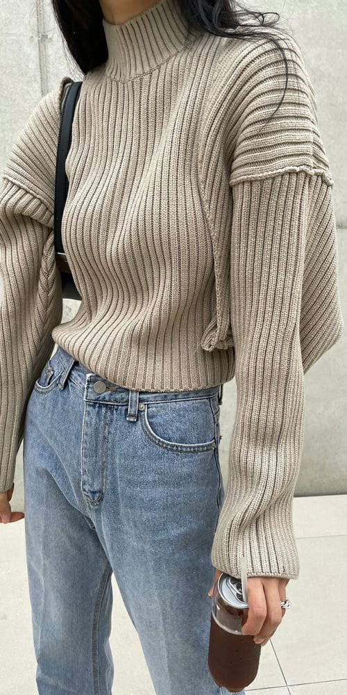 BETTER - Korean Children Fashion - #Kfashion4kids - Rib Bolero Knit Cardigan Set - 4