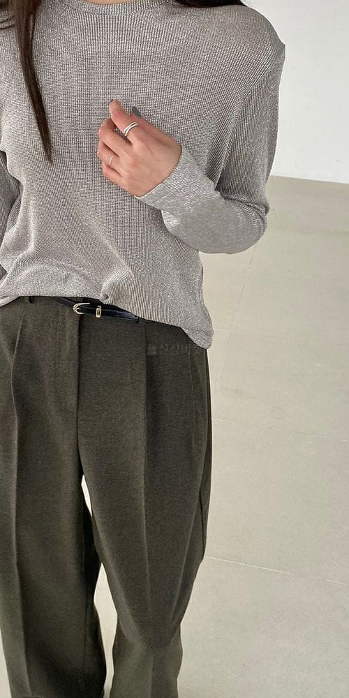 BETTER - Korean Children Fashion - #Kfashion4kids - Bukle Wool Pants - 4