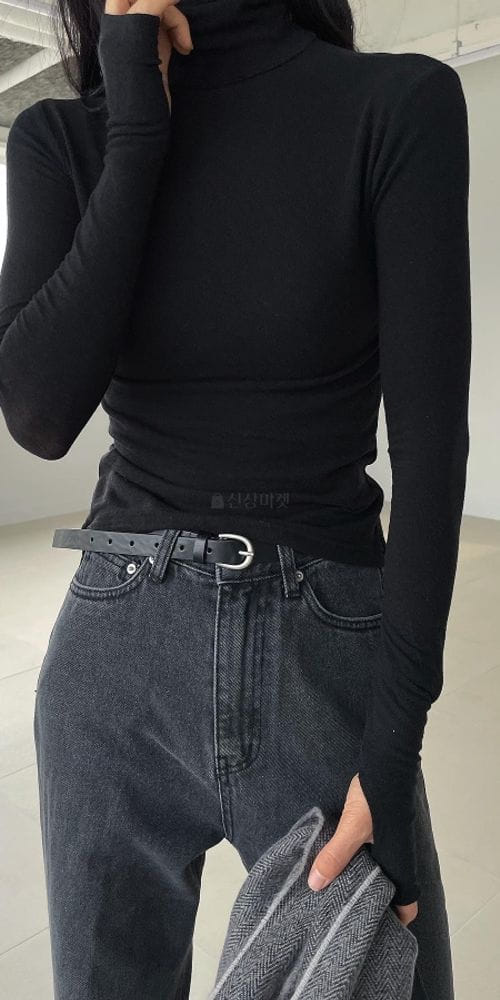 BETTER - Korean Children Fashion - #Kfashion4kids - Luming Turtleneck Tee