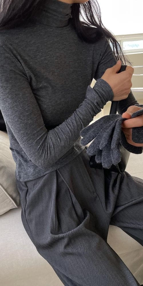 BETTER - Korean Children Fashion - #Kfashion4kids - Luming Turtleneck Tee - 4