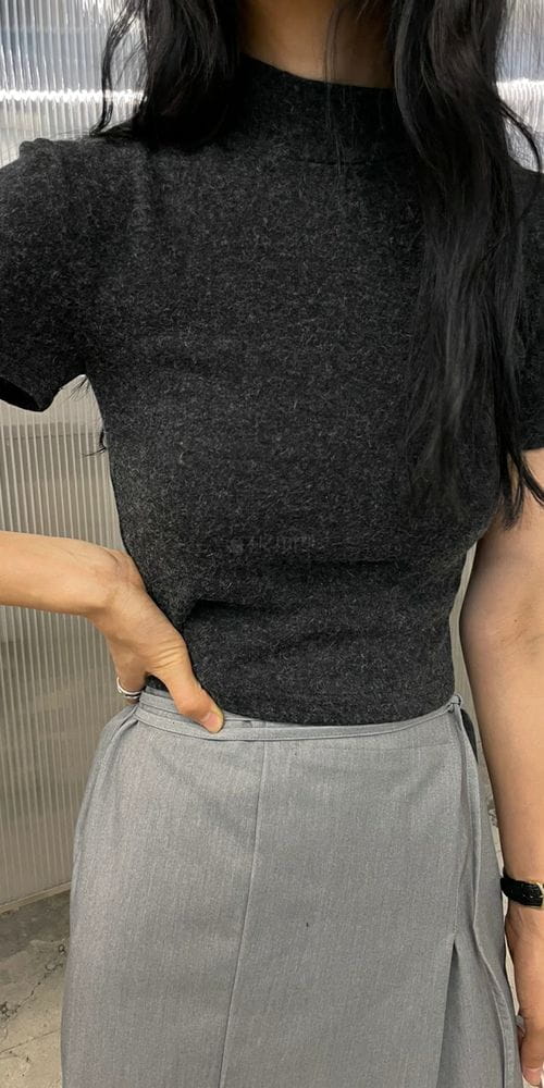 BETTER - Korean Children Fashion - #Kfashion4kids - Angora Hawel Turtleneck Tee - 3