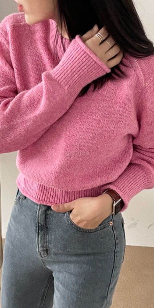 BETTER - Korean Children Fashion - #Kfashion4kids - Color Puff Knit - 4