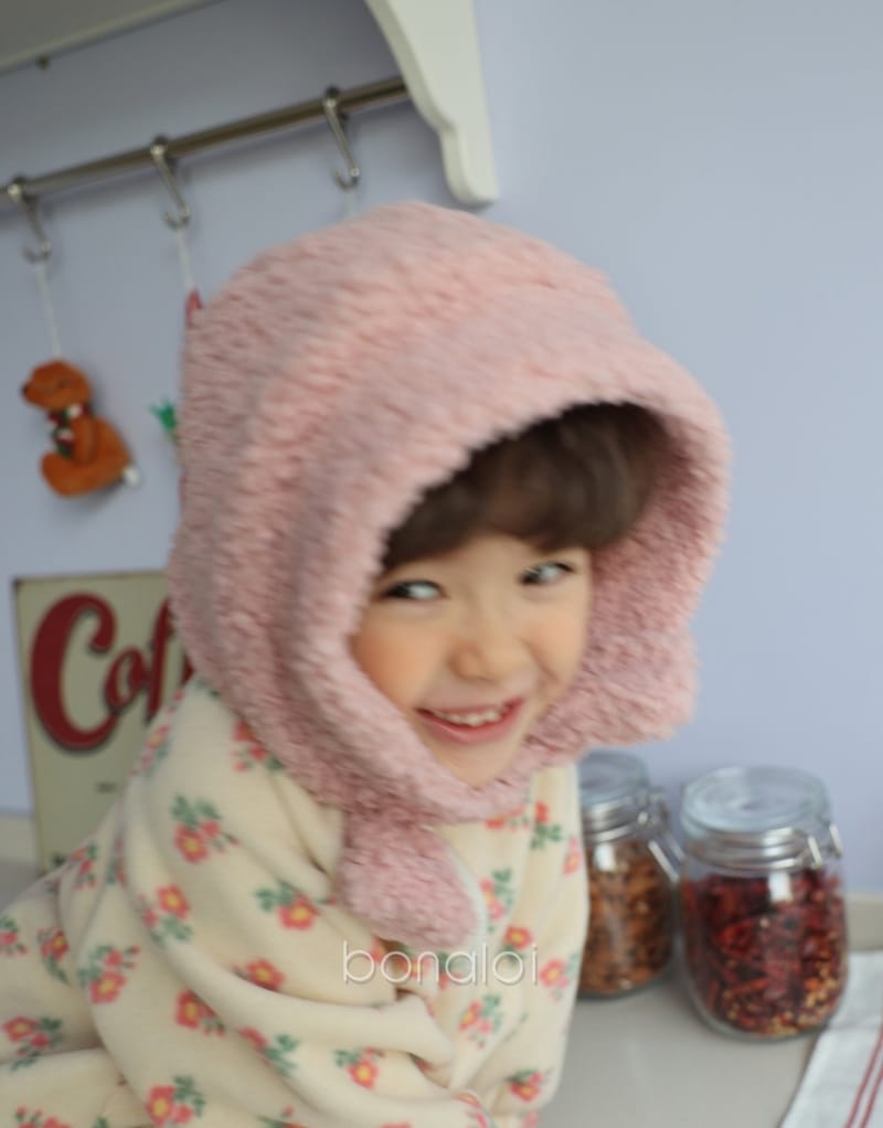 BONALOI - Korean Children Fashion - #Kfashion4kids - Cozy Hoody Hat - 2