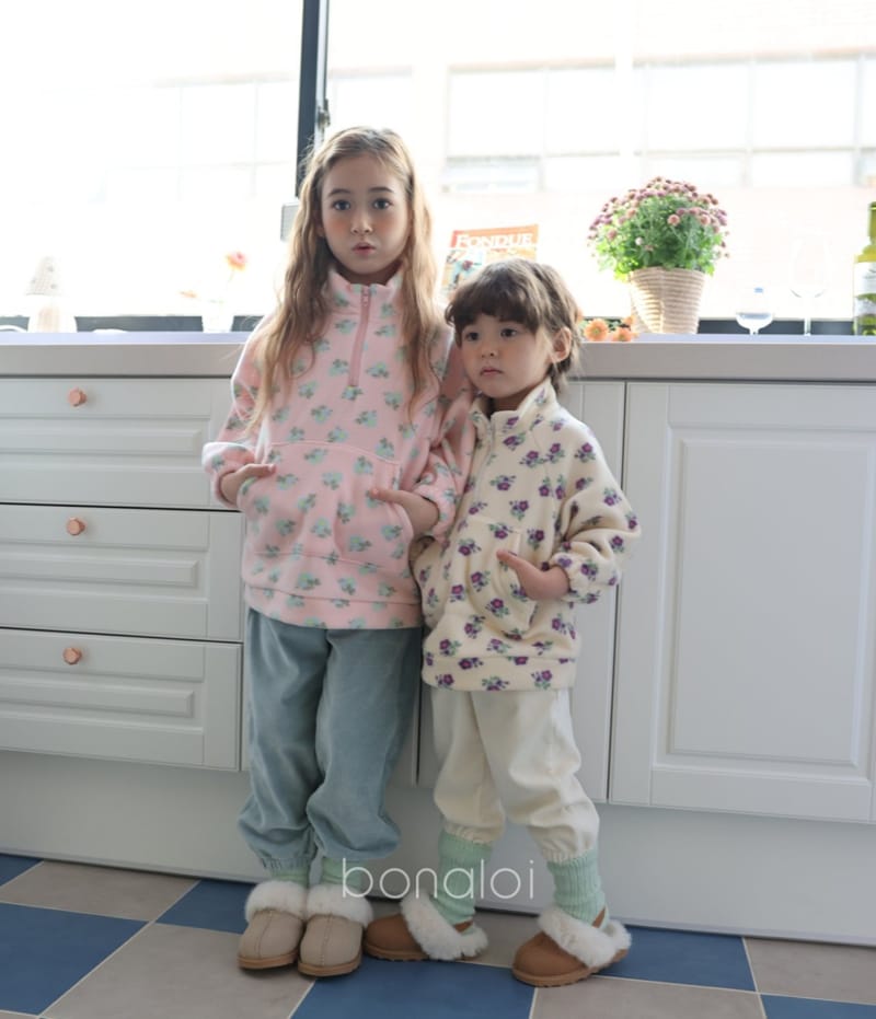 BONALOI - Korean Children Fashion - #Kfashion4kids - Rib Velvet Jogger Pants - 10