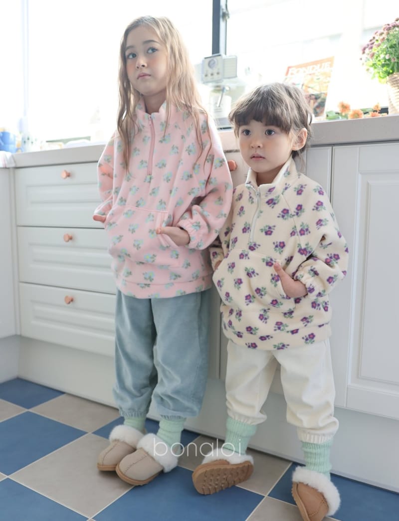 BONALOI - Korean Children Fashion - #Kfashion4kids - Rib Velvet Jogger Pants - 12